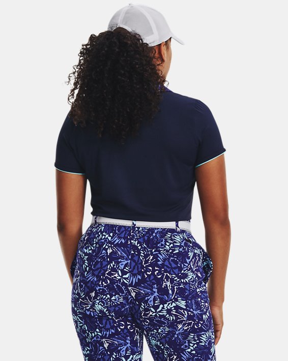 Women's UA Iso-Chill Polo, Blue, pdpMainDesktop image number 5